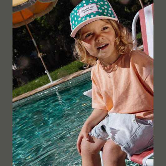 Casquette Enfant Trucker Motif Fleuri Garden Joy
