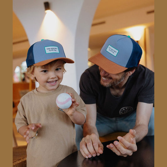 Casquette Trucker Mini Marine pour Enfants et Bébés