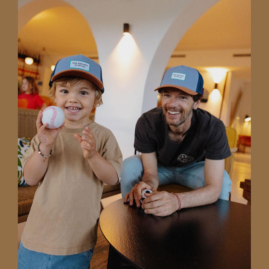 Casquette Trucker Mini Marine pour Enfants et Bébés