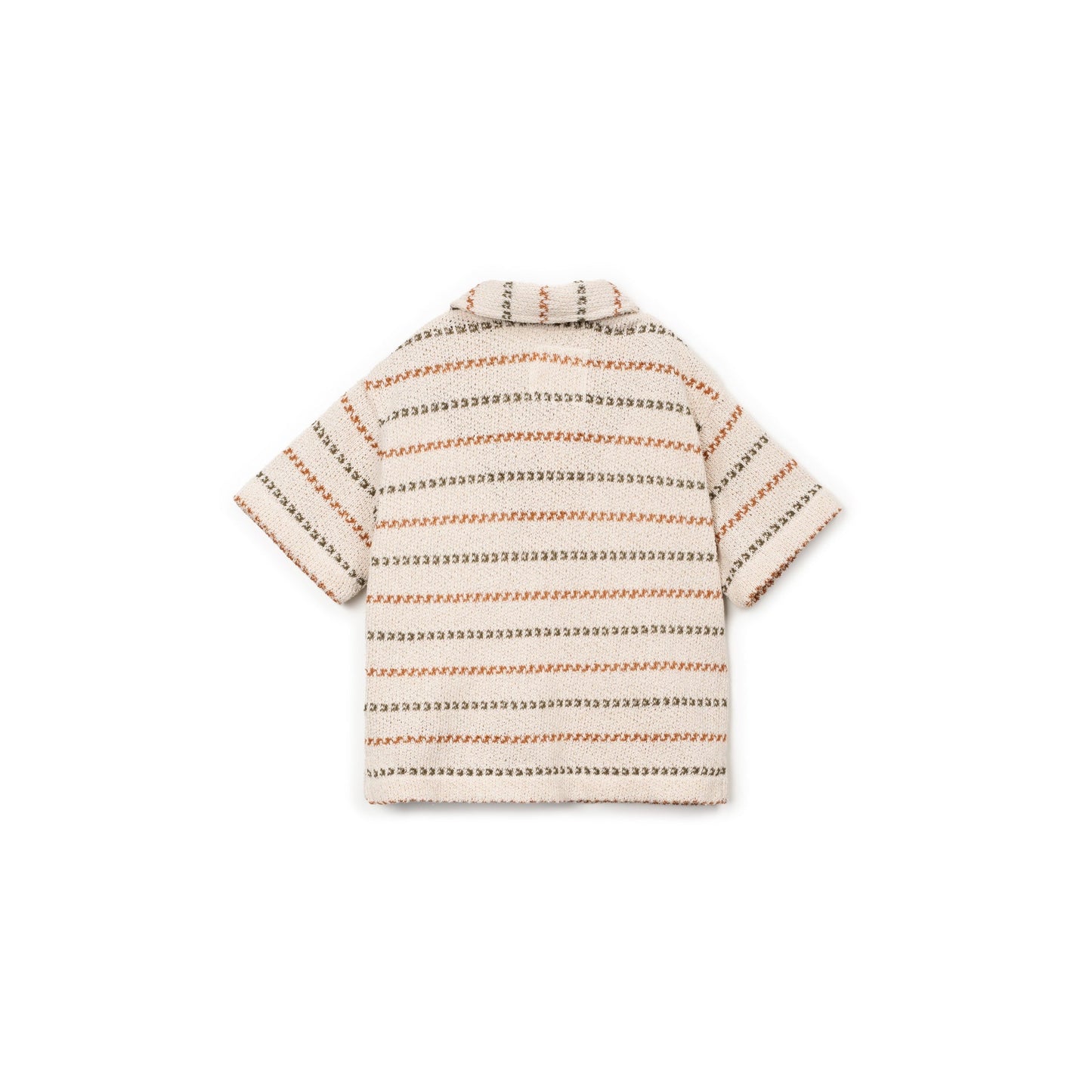 Chemise en maille rayée