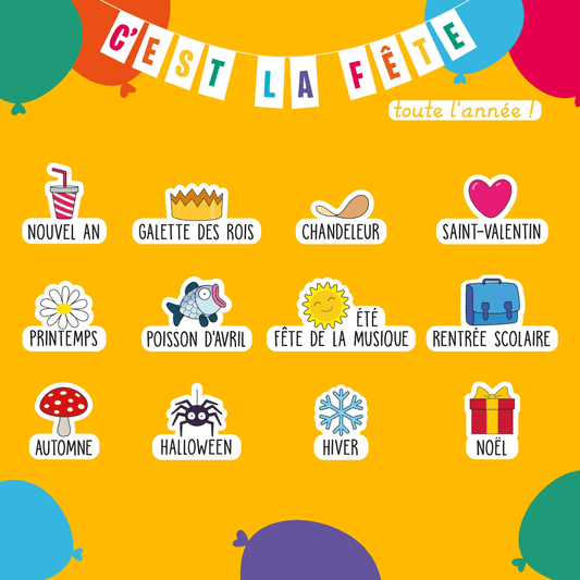 Coffret - C'est la fête toute l'année