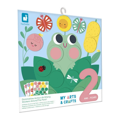 JANOD Around The Pond craft set packaging for ages 2 and up