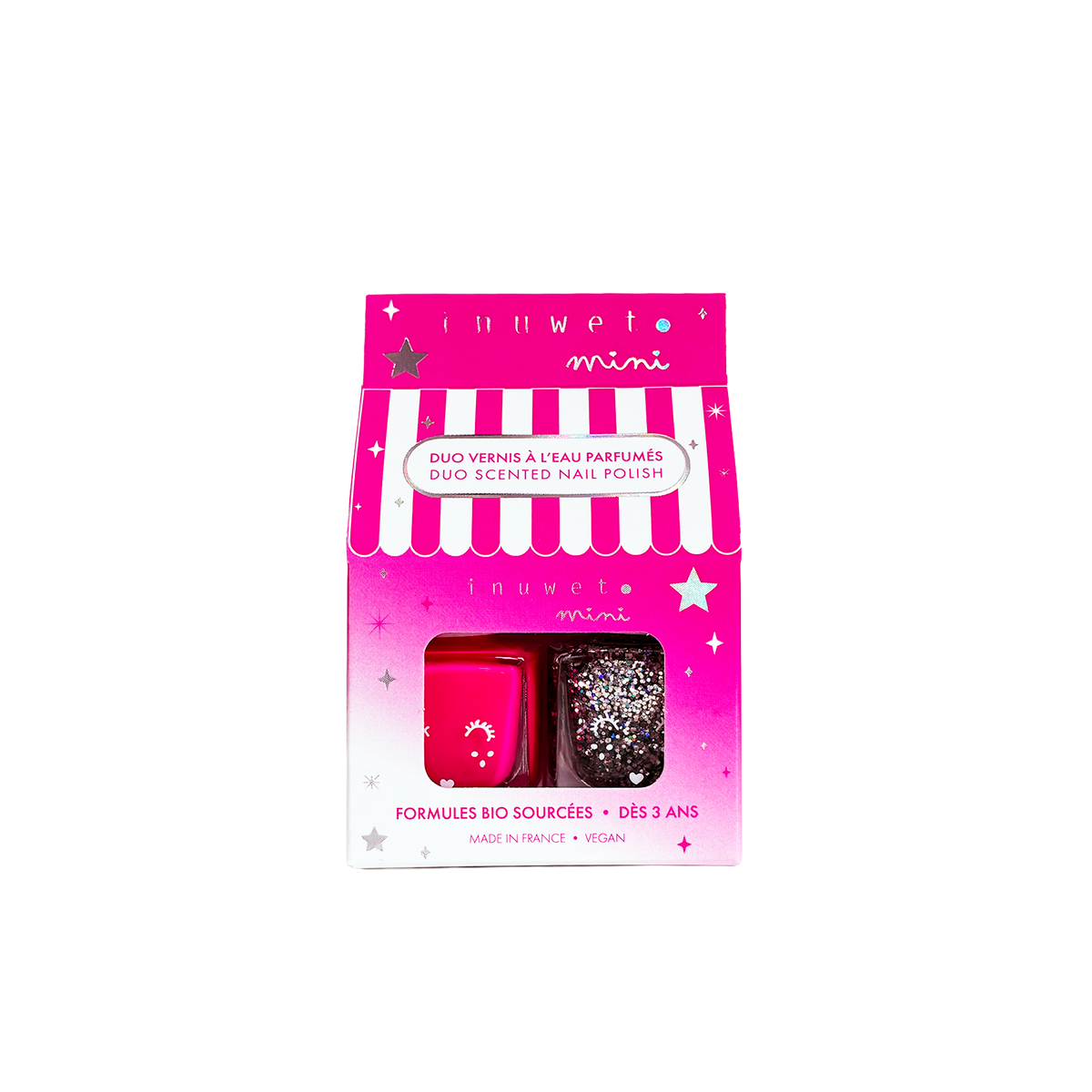 Coffret duo vernis Bubble Gum