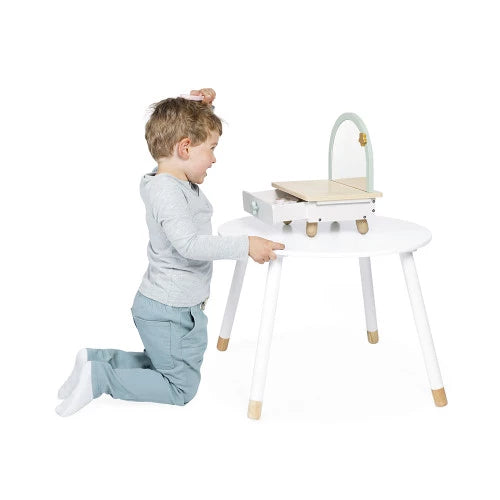 Coiffeuse de table en bois Licorne
