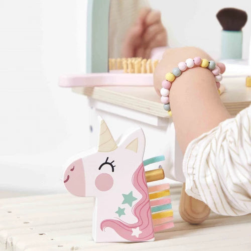 Coiffeuse de table en bois Licorne
