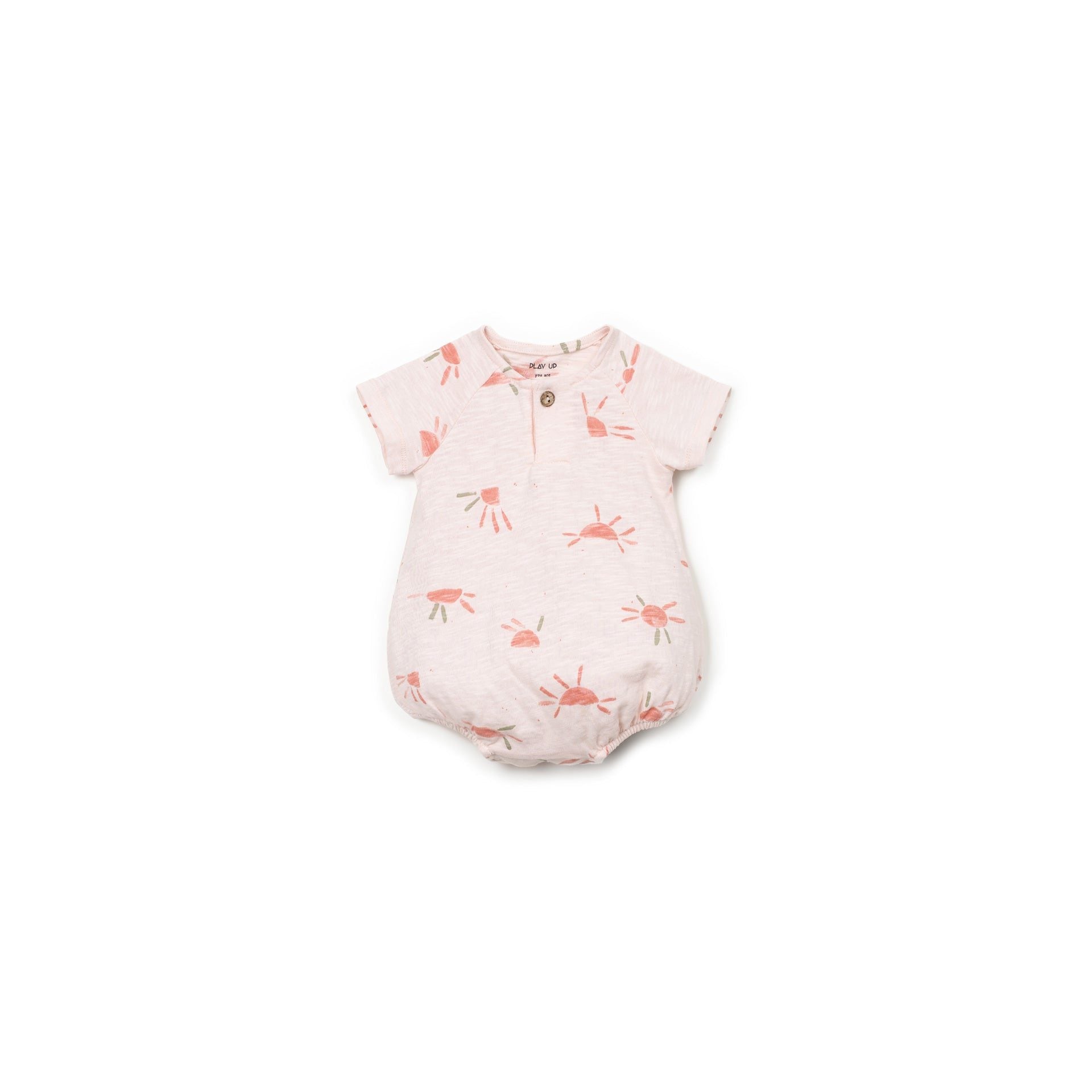 COMBINAISON EN JERSEY FLAMMÉ IMPRIMÉE FLORAL