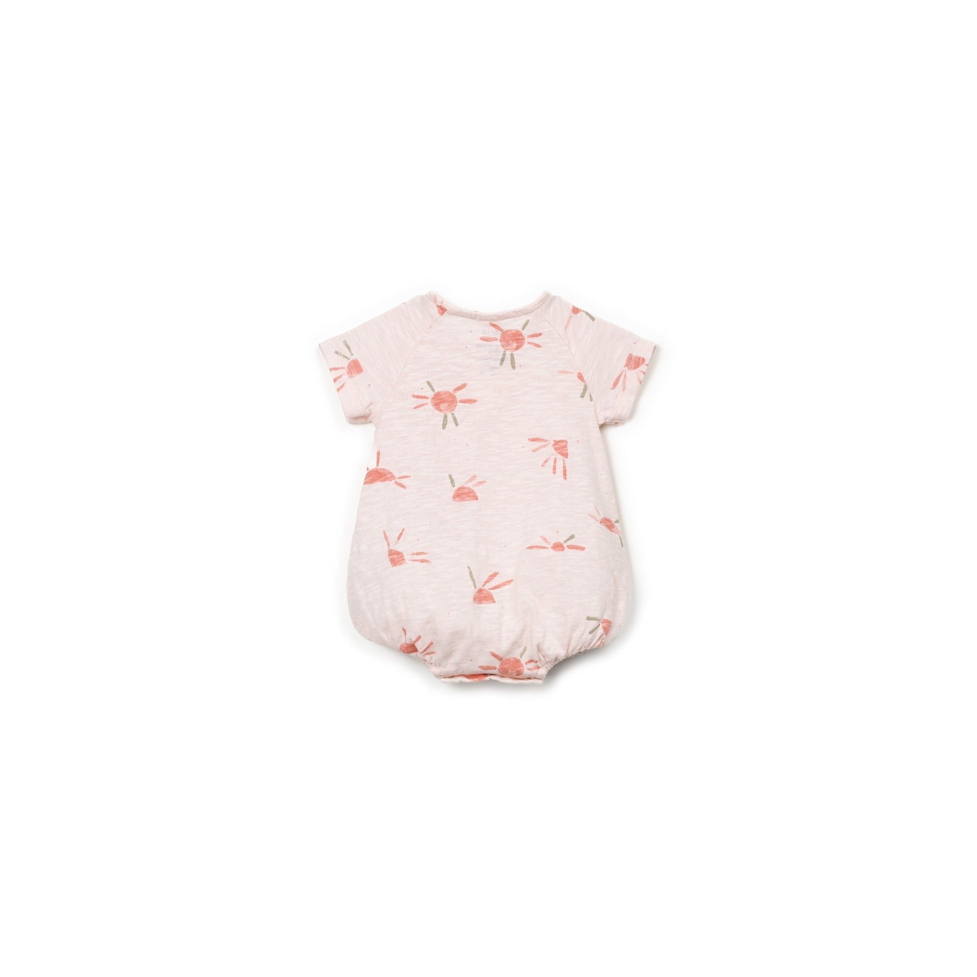 COMBINAISON EN JERSEY FLAMMÉ IMPRIMÉE FLORAL