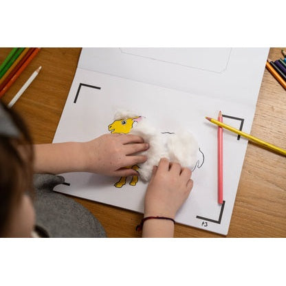 BlinkBook Le Cahier de Dessin Animé Les Comptines de la ferme