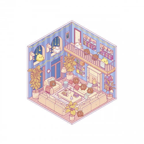 Cosy Stickers Lovely Home