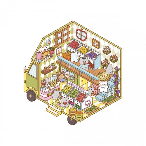 Cosy Stickers Tiny Trucks