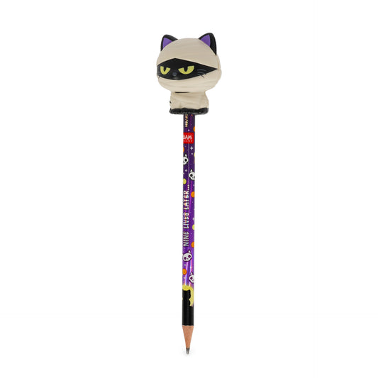 Crayon avec anti-stress Kitty Halloween
