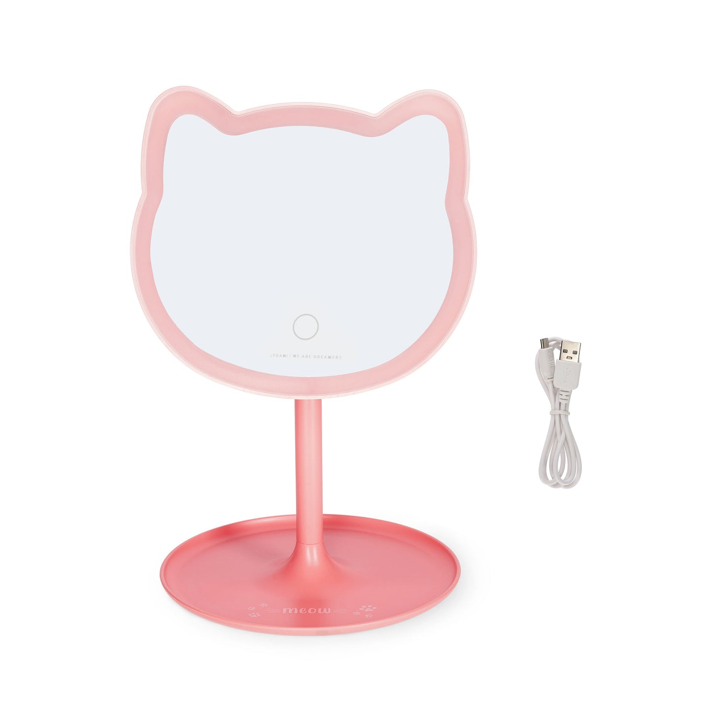 Miroir de Maquillage Lumineux - You Look Purrfect! - KITTY