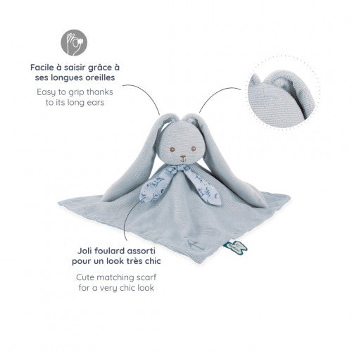Doudou lapin Bleu - Lapinoo 30 cm