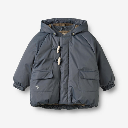 Doudoune Billo gris bleu enfant