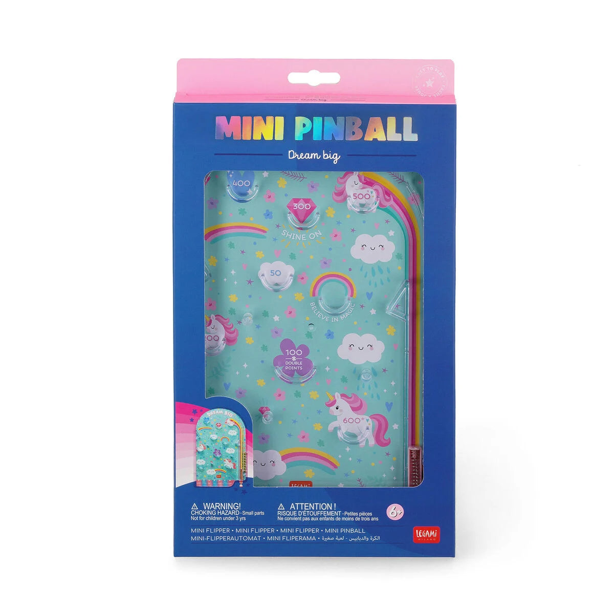 Flipper Portable Licorne - Mini Pinball