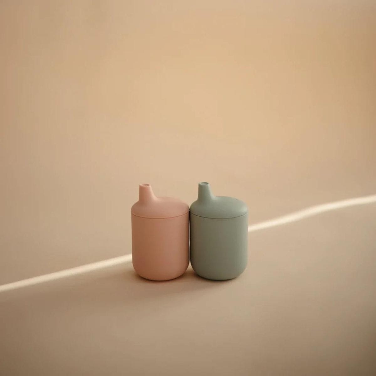 Gobelet d’apprentissage en silicone – Blush