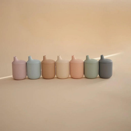Gobelet d’apprentissage en silicone – Blush