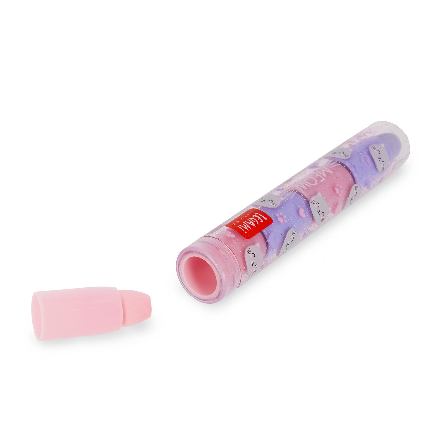 Gommes Empilables Kitty - Set de 5 gommes colorées et parfumées