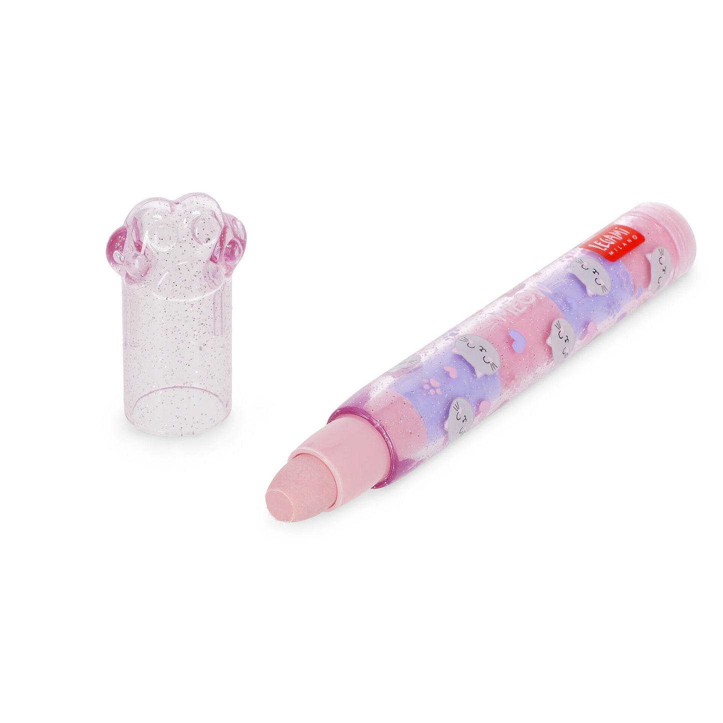 Gommes Empilables Kitty - Set de 5 gommes colorées et parfumées
