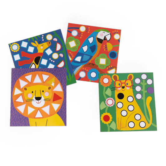 Gommettes géométriques Les Toupitis