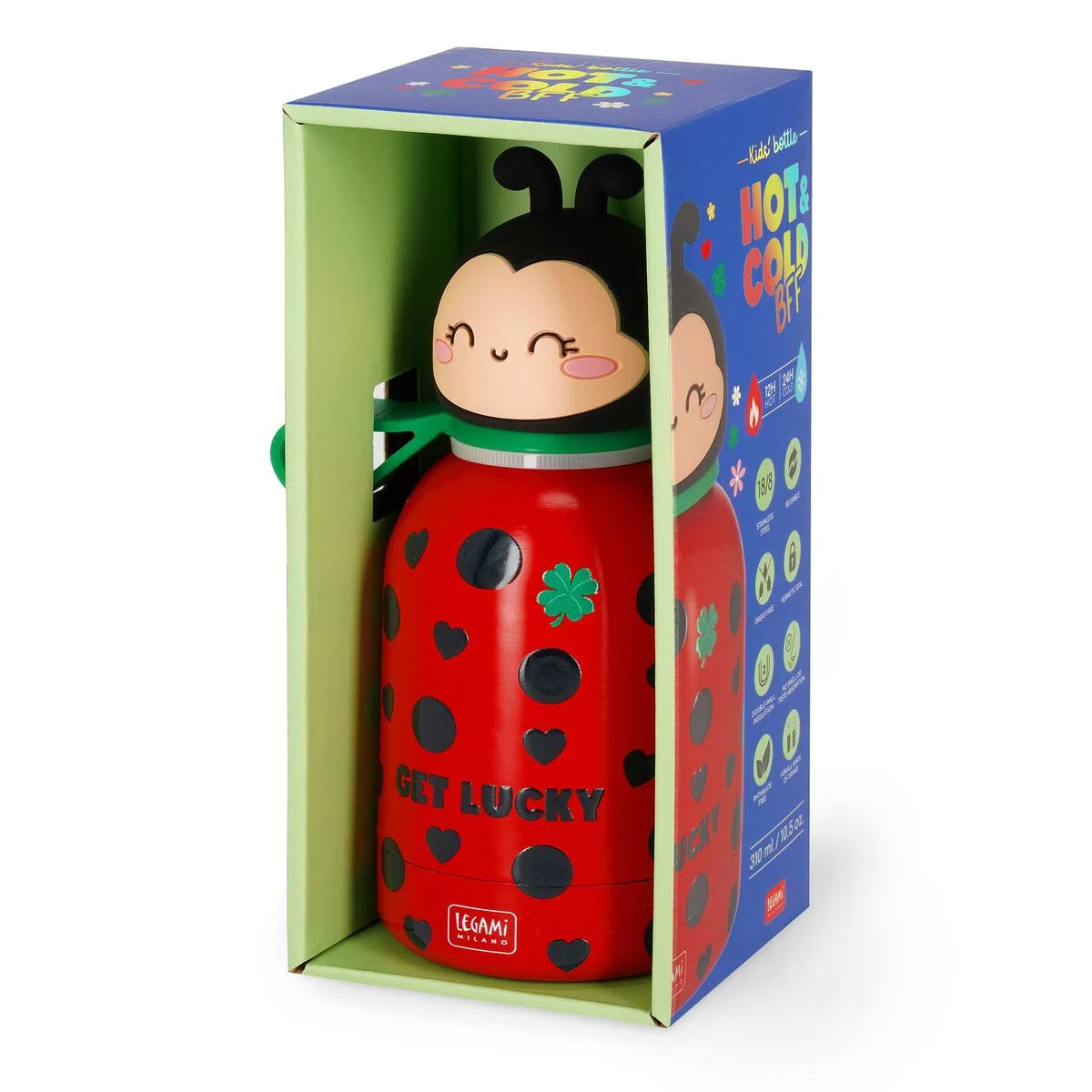 Gourde Thermique pour Enfant - Coccinelle - Hot&Cold BFF - 310 ML