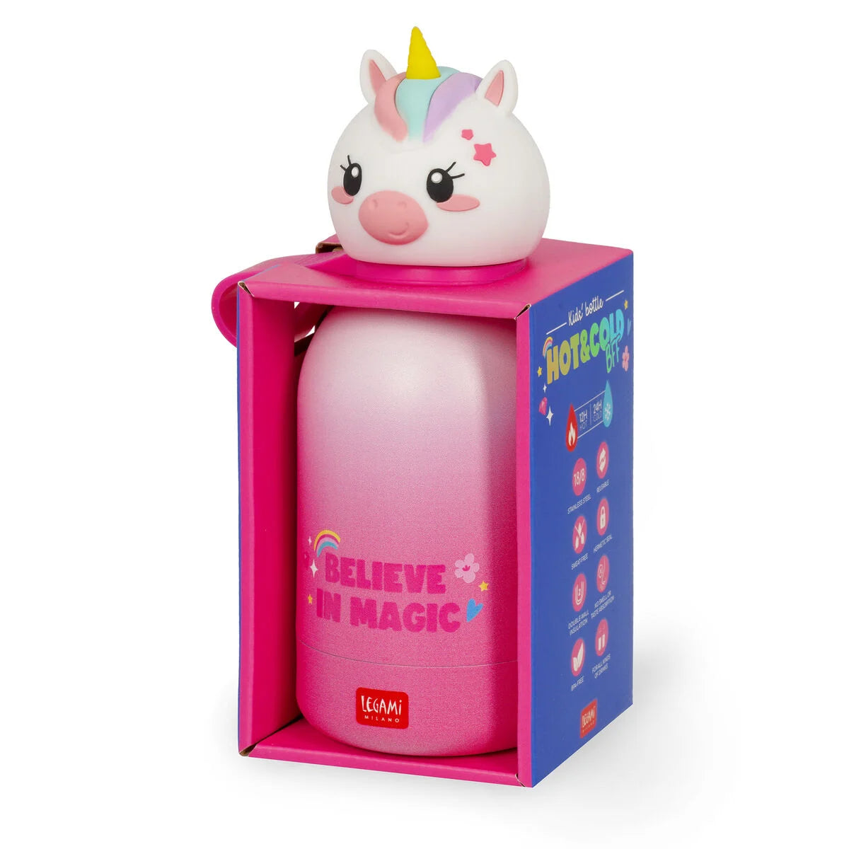 Gourde Thermique pour Enfant - Licorne - Hot&Cold BFF - 310 ML