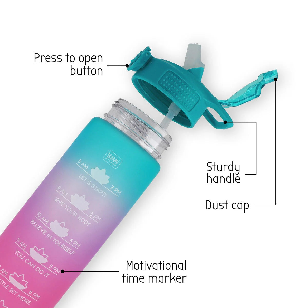 Gourde Motivationnelle - Sunrise Vibes - Love Yourself