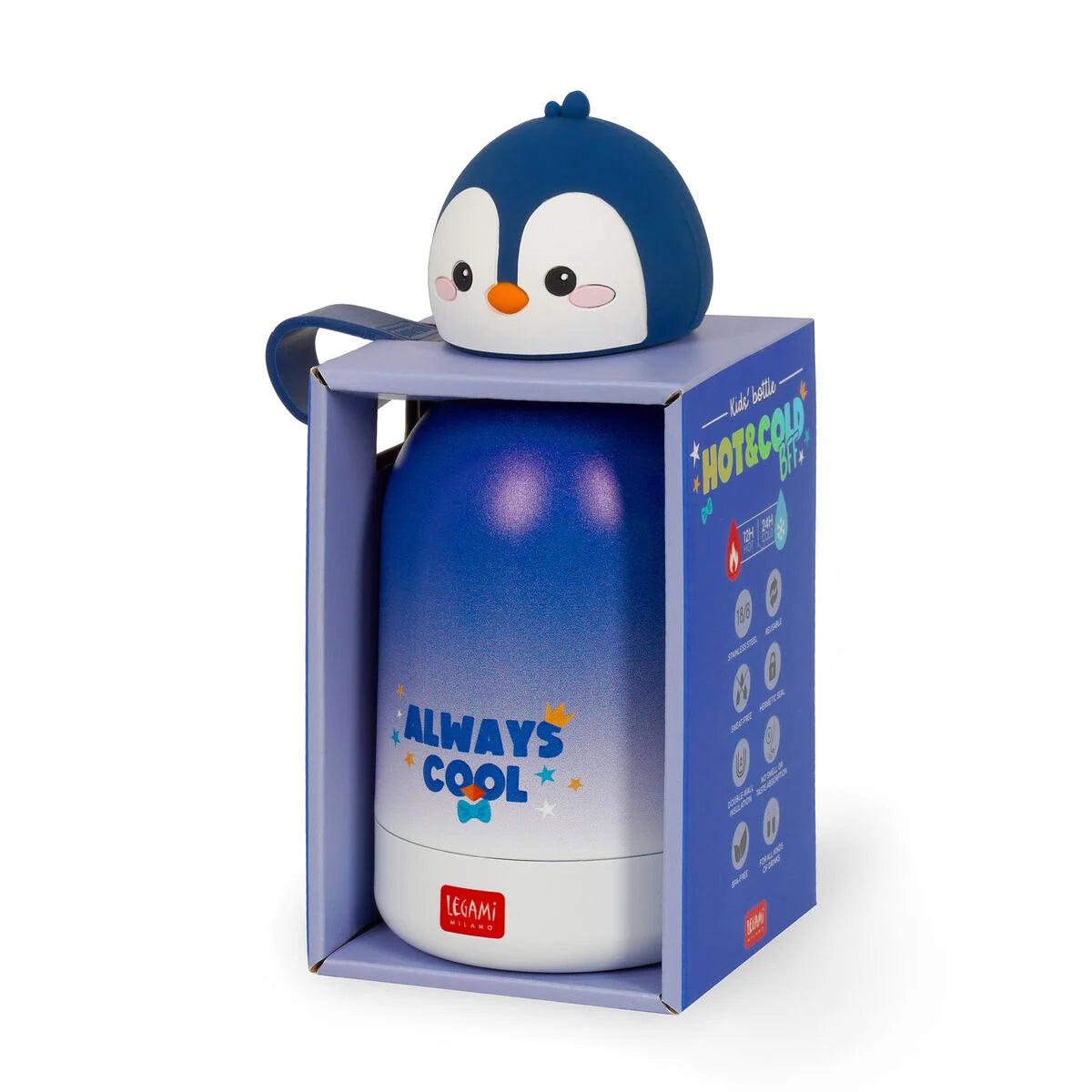 Gourde Thermique pour Enfant - Penguin - Hot&Cold BFF - 310 ML