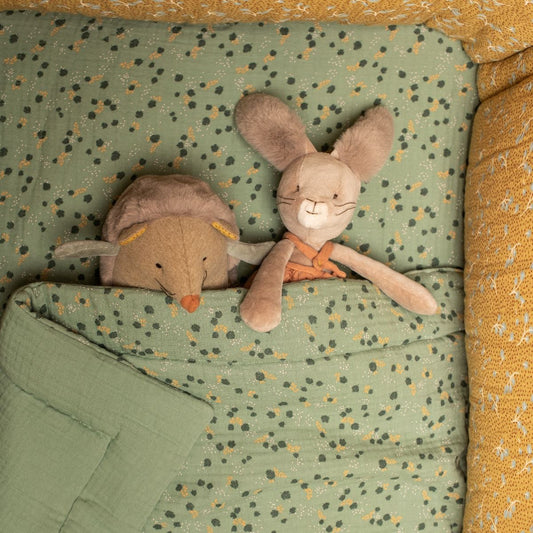 Hérisson musical Trois petits lapins