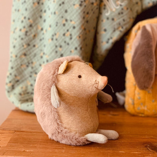 Hérisson musical Trois petits lapins
