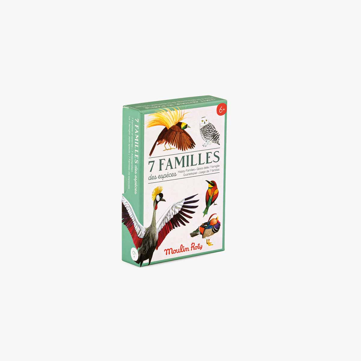 Moulin Roty 7 Families species game box for ages 6+