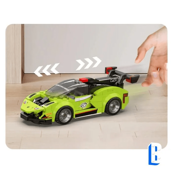 Jeux De Construction Voitures 1:32 - Velocity Hurricane - 165pcs