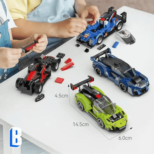 Jeux De Construction Voitures 1:32 - Velocity Hurricane - 165pcs