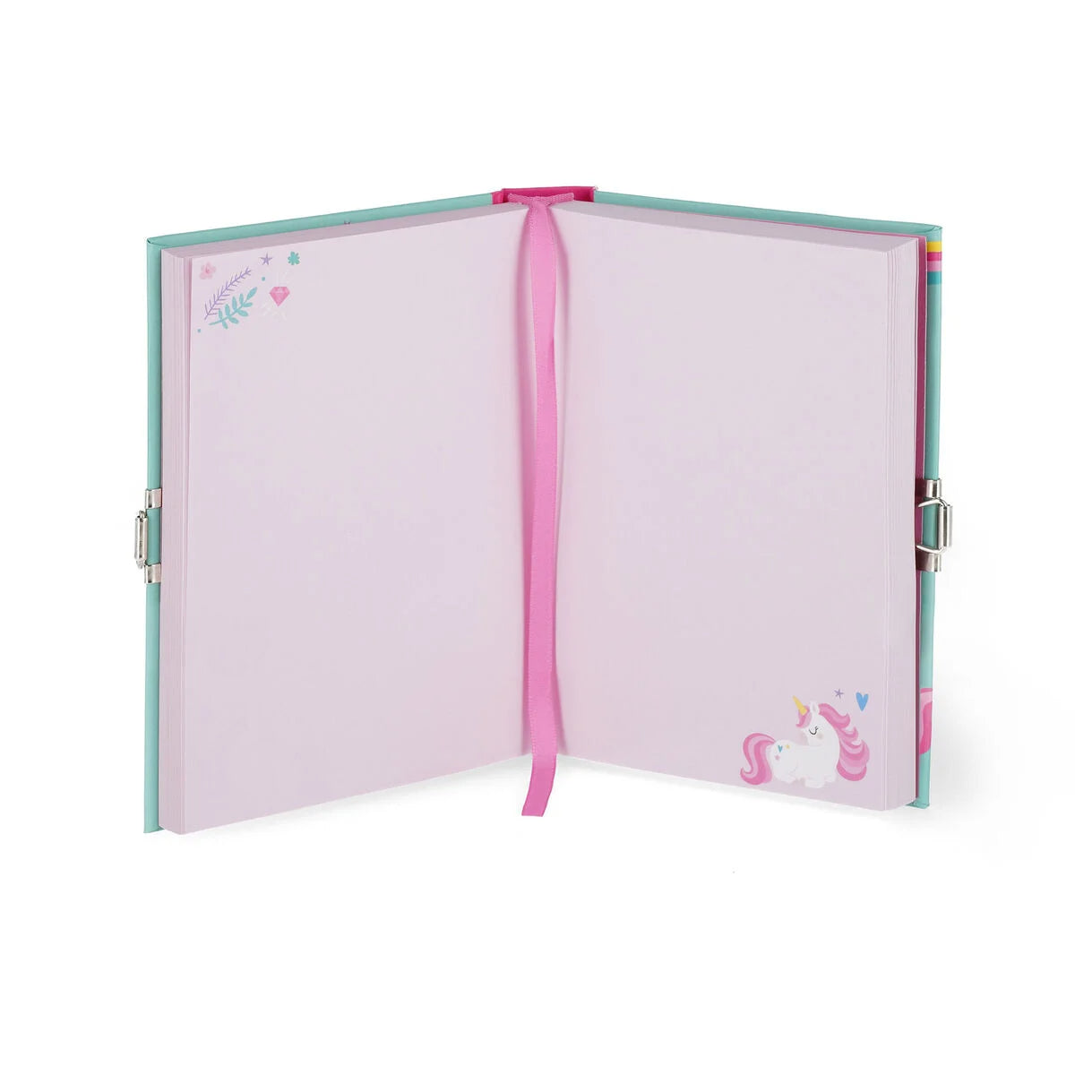 Journal Intime avec Couverture Rigide Illustrée et Cadenas - Licorne - My Secret Diary