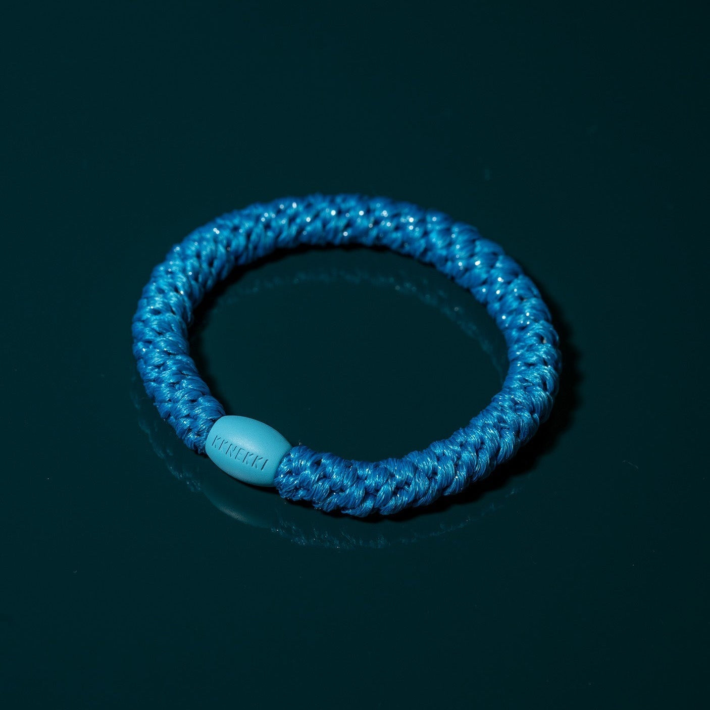 KKNEKKI Azure Blue Pailleté