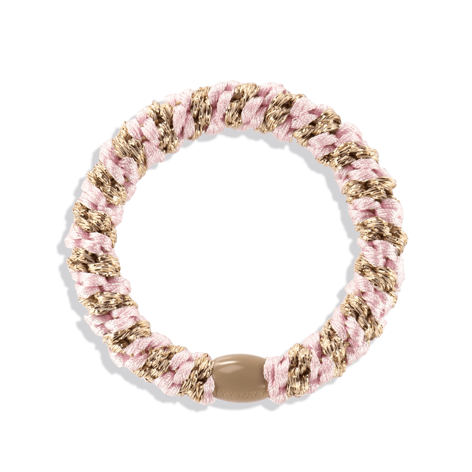 KKNEKKI Light Pink-Beige Pailleté Stripe