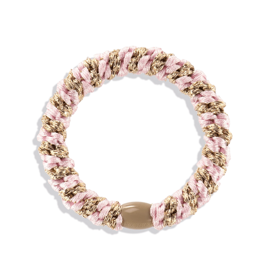KKNEKKI Light Pink-Beige Pailleté Stripe
