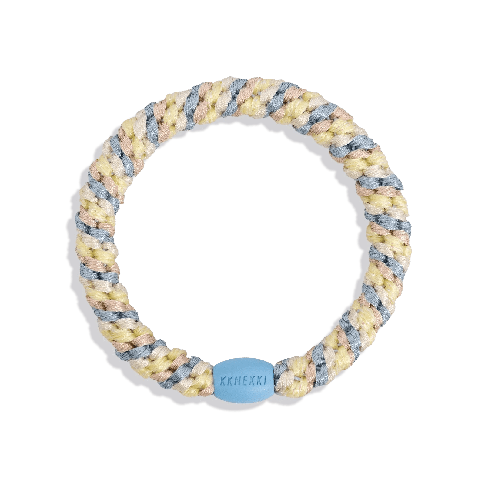 KKNEKKI Mix Seablue Light Yellow Pailleté