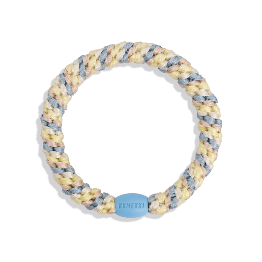 KKNEKKI Mix Seablue Light Yellow Pailleté