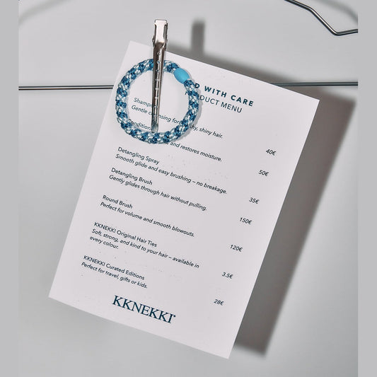 KKNEKKI Pailleté baby blue