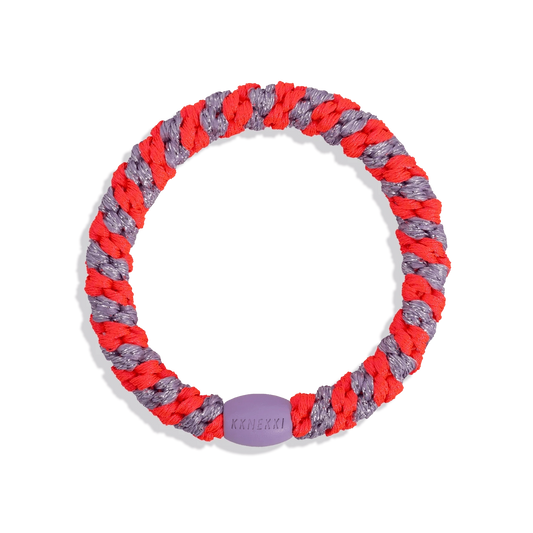 KKNEKKI Stripe Lilac Neon Pink