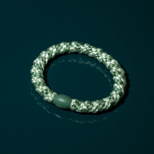 KKNEKKI Stripe Mint Pistachio Pailleté