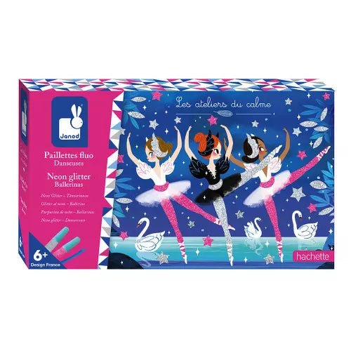 Kit Créatif - Paillettes Fluo Danseuses
