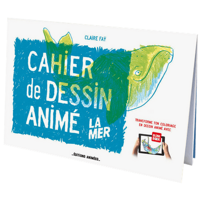 BlinkBook Le Cahier de Dessin Animé - La Mer