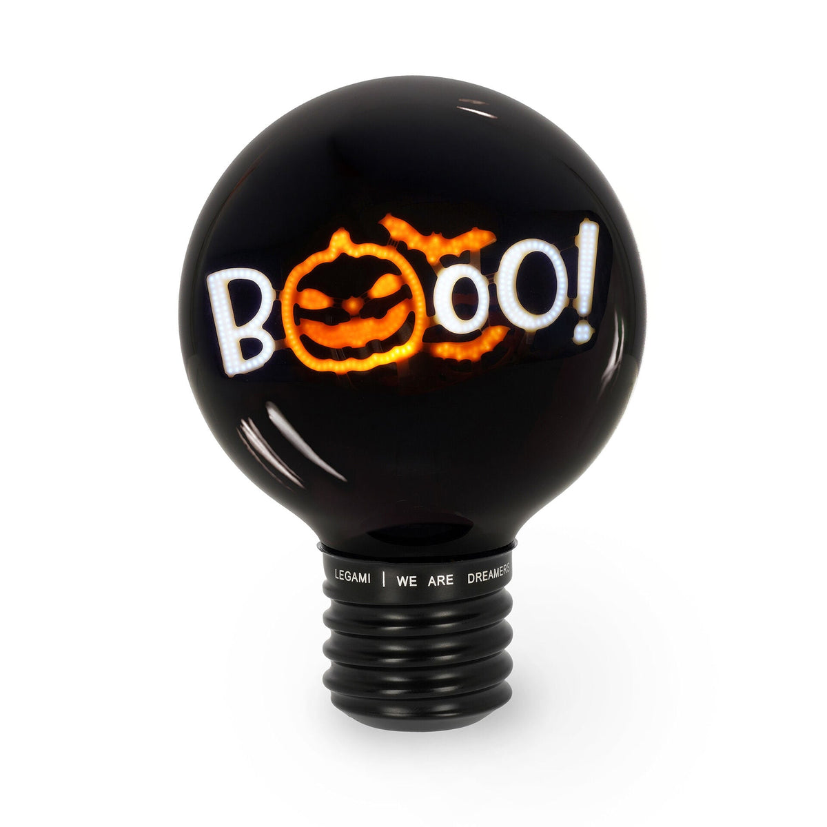 Lampe de table décorative en forme d’ampoule d’Halloween