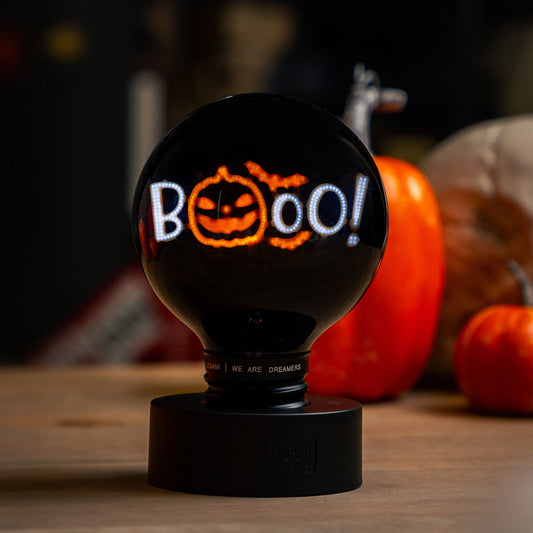Lampe de table décorative en forme d’ampoule d’Halloween