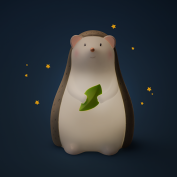 Lampe veilleuse Hérisson