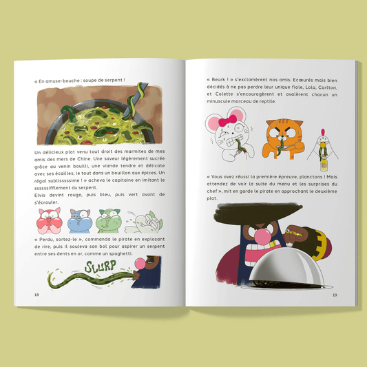 Le Château des 5 Saveurs - Tome 2 : Le salé, le goût du risque