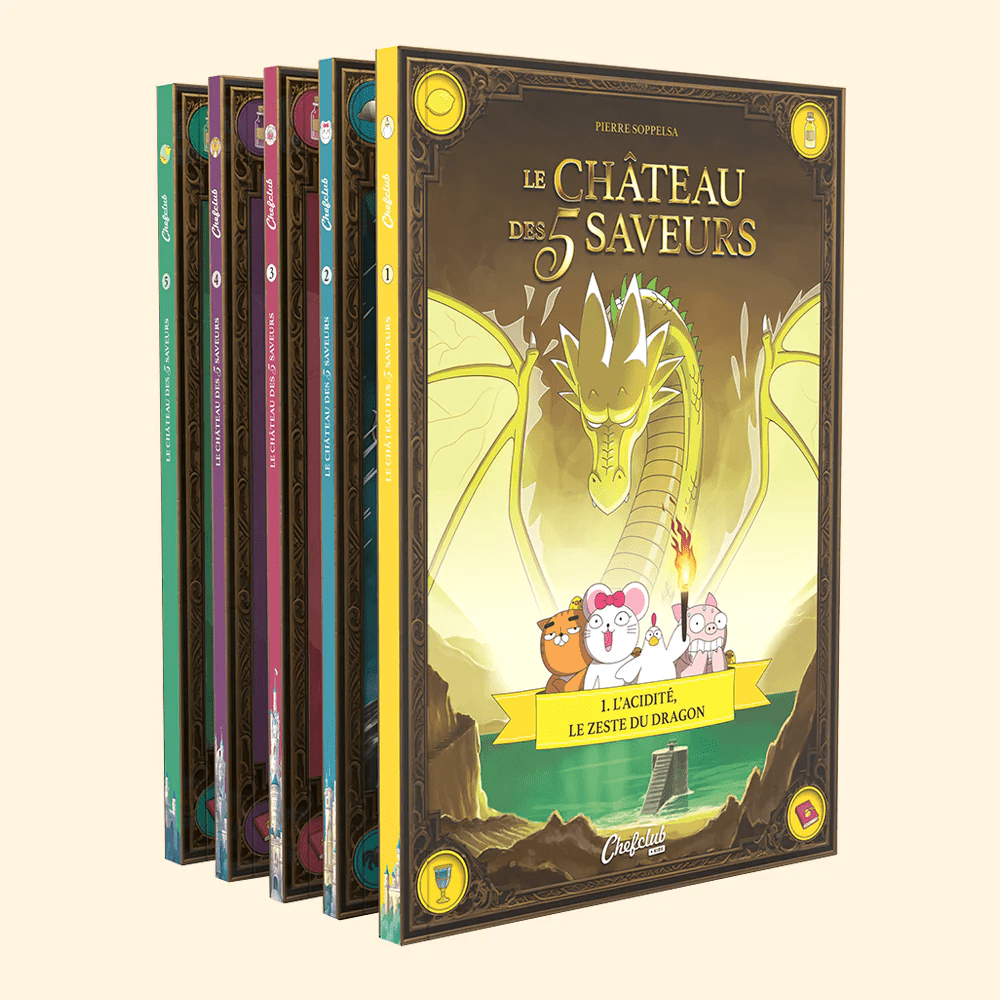 Le Château des 5 Saveurs - Tome 2 : Le salé, le goût du risque