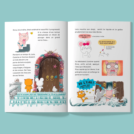 Le Château des 5 Saveurs - Tome 2 : Le salé, le goût du risque